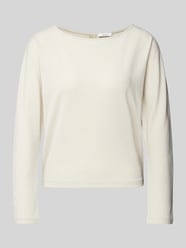 Longsleeve mit U-Boot-Ausschnitt Modell 'Siglam' von OPUS Beige - 46