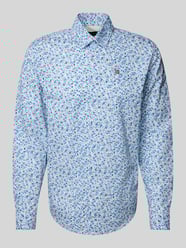 Freizeithemd mit Label-Stitching Modell 'RONGE' von Napapijri - 5