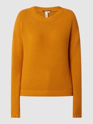 Pullover met kapmouwen van QS by s.Oliver Geel - 25