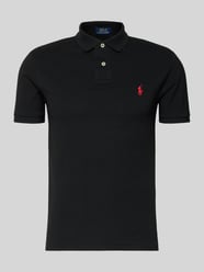 Slim Fit Poloshirt mit Logo-Stitching von Polo Ralph Lauren - 19