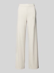 Wide Leg Stoffhose mit elastischem Bund von Raffaello Rossi Beige - 27