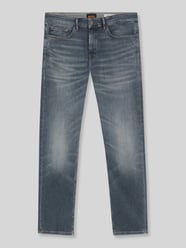 Slim Fit Jeans aus Baumwoll-Mix Modell 'DELAWARE BO' von BOSS Orange - 46