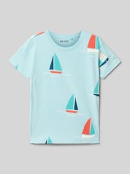T-shirt met motiefprint van Blue Seven - 21