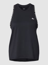 Tanktop met labelprint, model 'Novelty' van Under Armour Zwart - 32