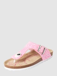 Teenslippers met doornsluiting van Tom Tailor Fuchsia - 44