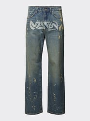 Jeans im Used-Look - MATW X REVIEW von Review X MATW Blau - 6