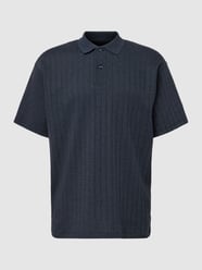 Koszulka polo z kołnierzykiem model ‘CONNOR’ od Jack & Jones Premium Niebieski - 35