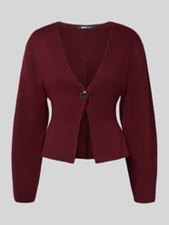 Taillierter Cardigan mit Knopfverschluss von Gina Tricot Bordeaux - 22