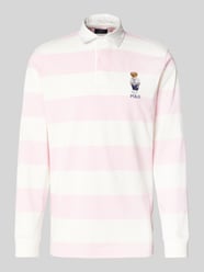 Sweatshirt mit Polokragen von Polo Ralph Lauren Pink - 48