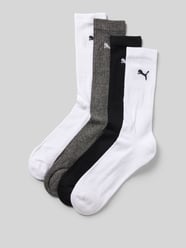 Sokken met labelprint in een set van 4 paar van PUMA - 32