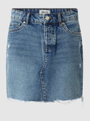 Jeansrock mit Label-Patch Modell 'Sky Life' von Only Blau / Türkis - 40