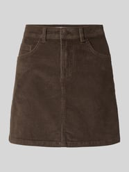 Minirock aus Baumwoll-Mix in Cord-Optik Modell 'Yolanda' von NOISY MAY® - 26