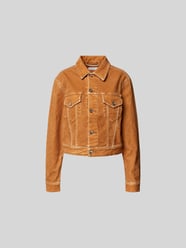 Jeansjacke mit Knopfleiste von Rabanne - 7