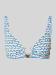 Góra od bikini we wzór na całej powierzchni model 'MALA' od Seafolly - 8