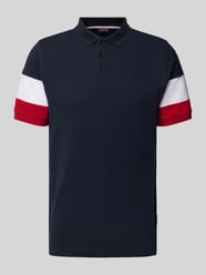 Koszulka polo z paskami w kontrastowym kolorze od HECHTER PARIS - 29