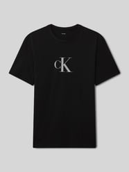 Regular Fit T-Shirt mit Logo Print von CK Calvin Klein - 4