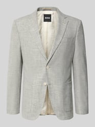 Regular Fit Sakko aus Baumwoll-Viskose-Mix mit Leinen-Anteil Modell 'HUTSON' von BOSS - 30