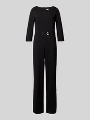 Regular Fit Jumpsuit aus fließendem Viskose-Mix mit Ziergürtel von s.Oliver BLACK LABEL - 19