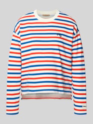 Boxy Fit Sweatshirt mit Rundhalsausschnitt und Stitching von Smith and Soul - 21