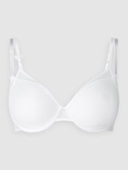 Beugelbeha in 2-in-1-look, model 'Miss Joy' - ademend van Passionata Wit - 43