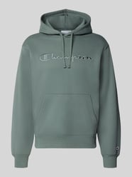 Relaxed Fit Hoodie aus Baumwoll-Mix mit Label-Stitching von Champion - 37