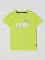 Regular fit T-shirt van katoen van Puma Geel - 42