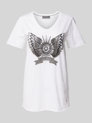 T-shirt z okrągłym dekoltem model ‘Gethi’ od MOS MOSH - 29