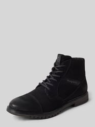 Boots aus Leder mit Reißverschluss Modell 'Caj' von bugatti - 4