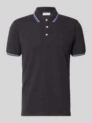 Relaxed Fit Poloshirt mit Kontraststreifen von Lindbergh - 8