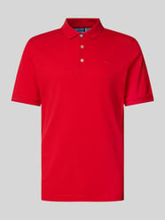 Regular Fit Poloshirt mit Label-Print Modell 'Pete' von Brax - 36