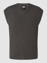 Pullunder mit Rippenstruktur von URBAN CLASSICS Braun - 30