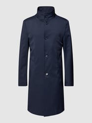 Mantel mit Reverskragen von Pierre Cardin Blau - 4