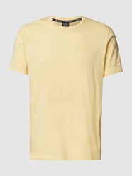 T-Shirt mit Brand-Schriftzug von CHAMPION Gelb - 12