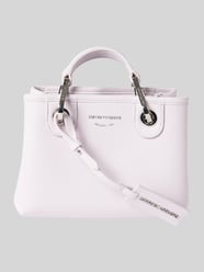 Handtasche mit Label-Print Modell 'MYEA' von Emporio Armani Pink - 2