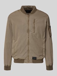 Blouson met labelpatches model 'IBE' van khujo Beige - 23