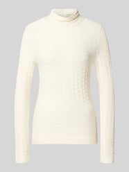 Skinny Fit Longsleeve aus Viskose-Mix von Marc Cain - 4