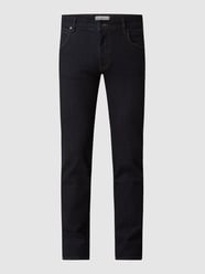 Jeans met rechte pasvorm en stretch  van bugatti Blauw - 14
