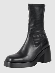 Laarsjes van leer, model 'Brooke' van Vagabond Grijs / zwart - 15