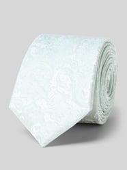 Krawatte aus Seide mit Paisley-Muster (6 cm) von Monti - 18