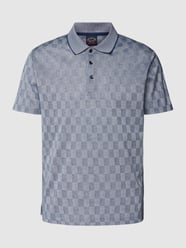 Poloshirt mit Karomuster von Paul & Shark Grau - 1