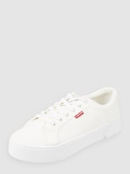 Plateausneakers van canvas, model 'Tijuana' van Levi’s® Acc. Wit - 30