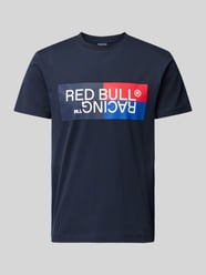 T-Shirt mit Label-Print von RED BULL RACING X PEPE JEANS Blau - 13