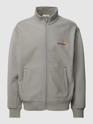 Bluza rozpinana z wyhaftowanym logo od Carhartt Work In Progress Brązowy - 12