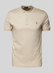 Poloshirt mit Label-Stitching von Polo Ralph Lauren Beige - 39