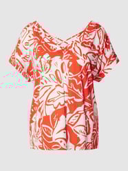 Blusenshirt mit Allover-Print von s.Oliver RED LABEL Orange - 15