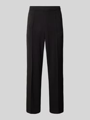 Wide leg broek met vaste persplooien, model 'MOYE' van Pegador - 2