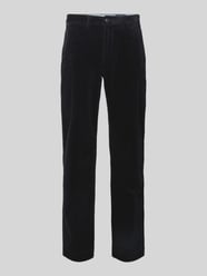 Stretch Straight Fit Cordhose mit Gürtelschlaufen Modell 'BEDFORD von Polo Ralph Lauren Schwarz - 4