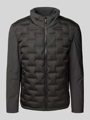 Gewatteerd jack met opstaande kraag van bugatti - 31