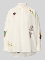 Relaxed Fit Bluse mit Stitchings von Scotch & Soda - 1