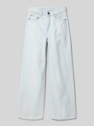 Straight Fit Jeans mit Label-Details von Garcia - 11